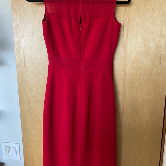 Red Illusion Marc New York Dress - Picture 3 of 4